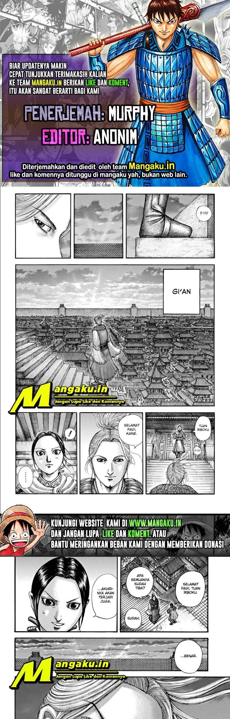 Baca Komik Kingdom Chapter 714 Gambar 1