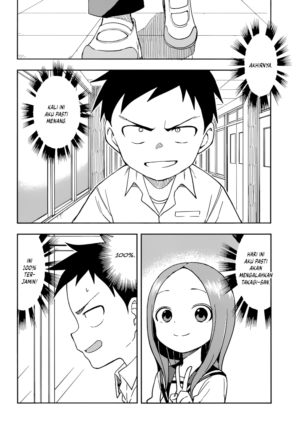 Karakai Jouzu no Takagi-san Chapter 150 Gambar 3