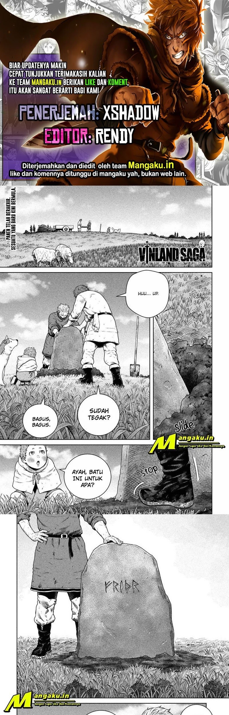 Baca Komik Vinland Saga Chapter 192 Gambar 1