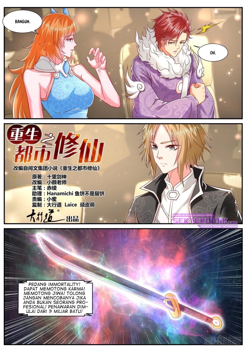 Baca Manhua Rebirth Of The Urban Immortal Cultivator Chapter 728 Gambar 2