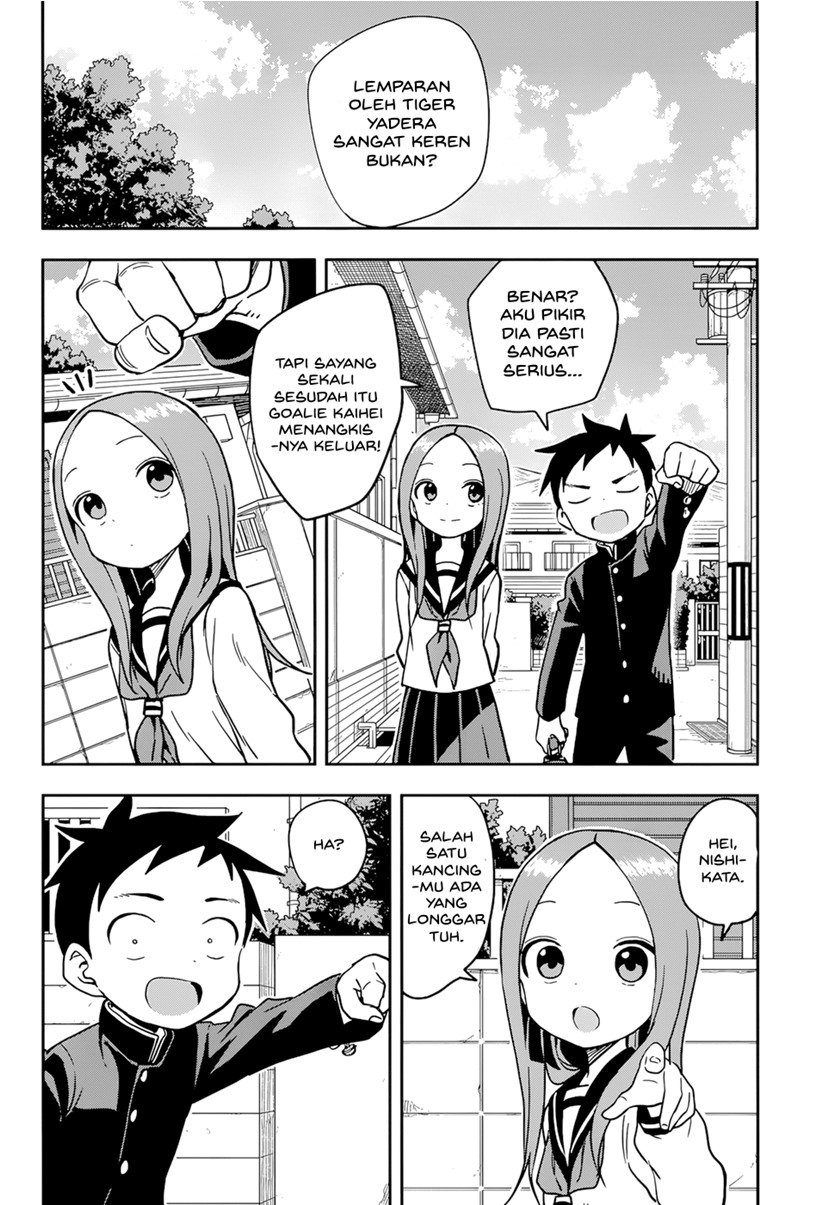 Karakai Jouzu no Takagi-san Chapter 151 Gambar 3