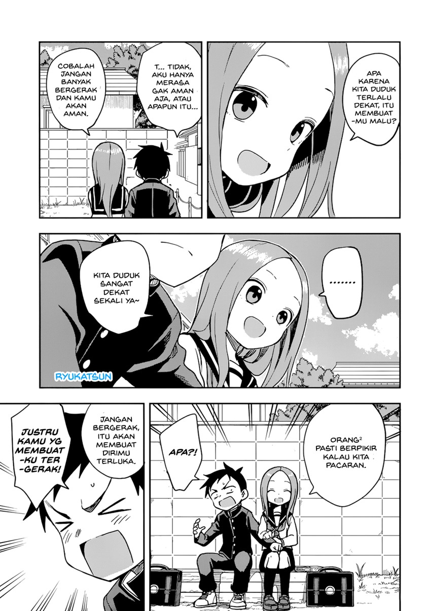Karakai Jouzu no Takagi-san Chapter 151 Gambar 4