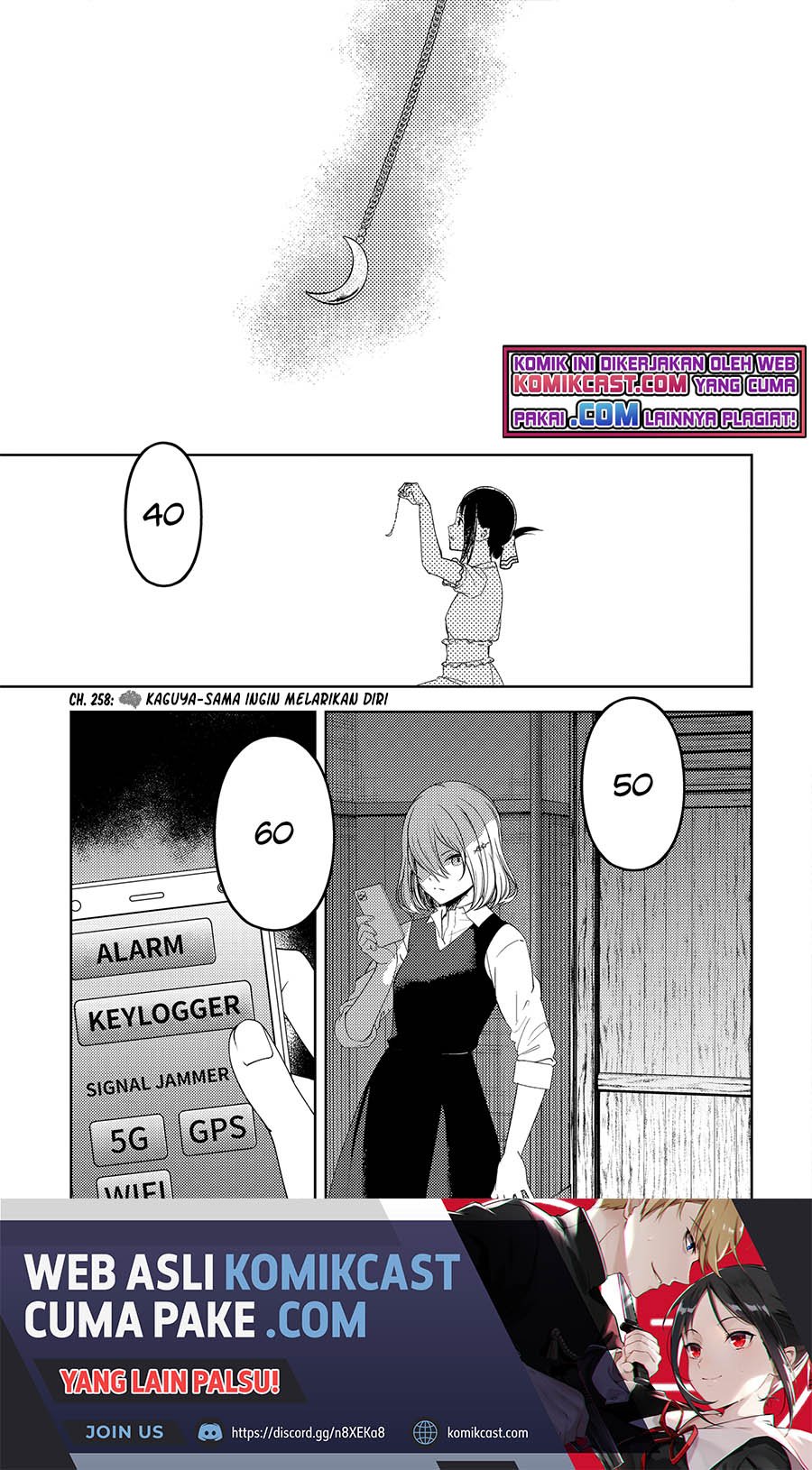 Baca Manga Kaguya-sama wa Kokurasetai – Tensai-tachi no Renai Zunousen Chapter 258 Gambar 2