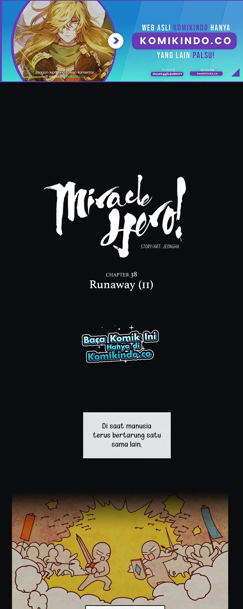 Baca Manhwa Miracle Hero! Chapter 38 Gambar 2