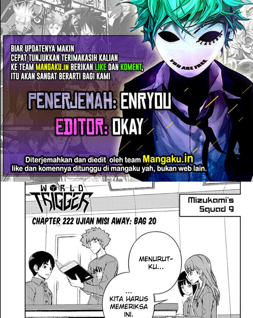 Baca Komik World Trigger Chapter 222 Gambar 1