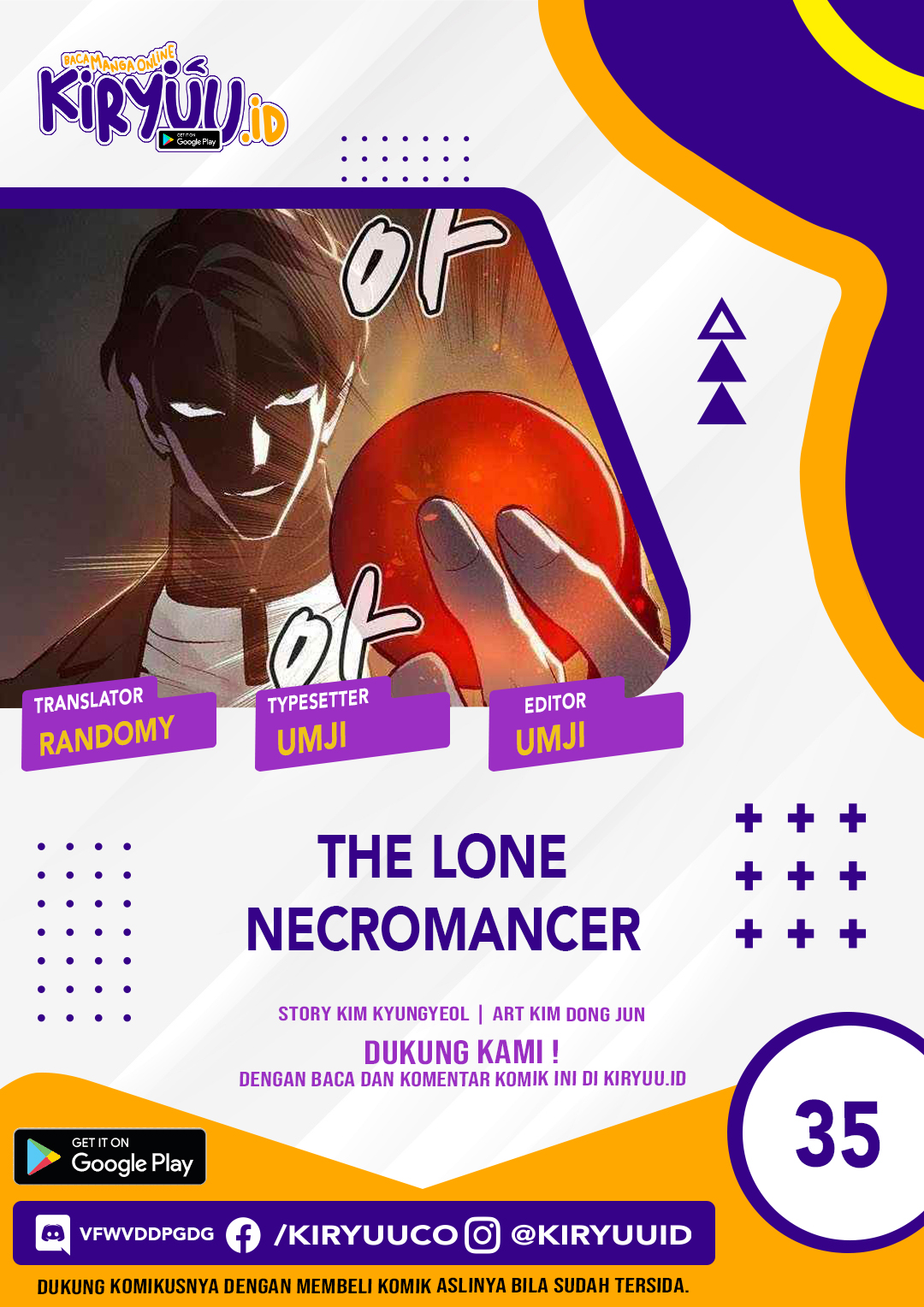 Baca Komik Alone Necromancer Chapter 35 Gambar 1