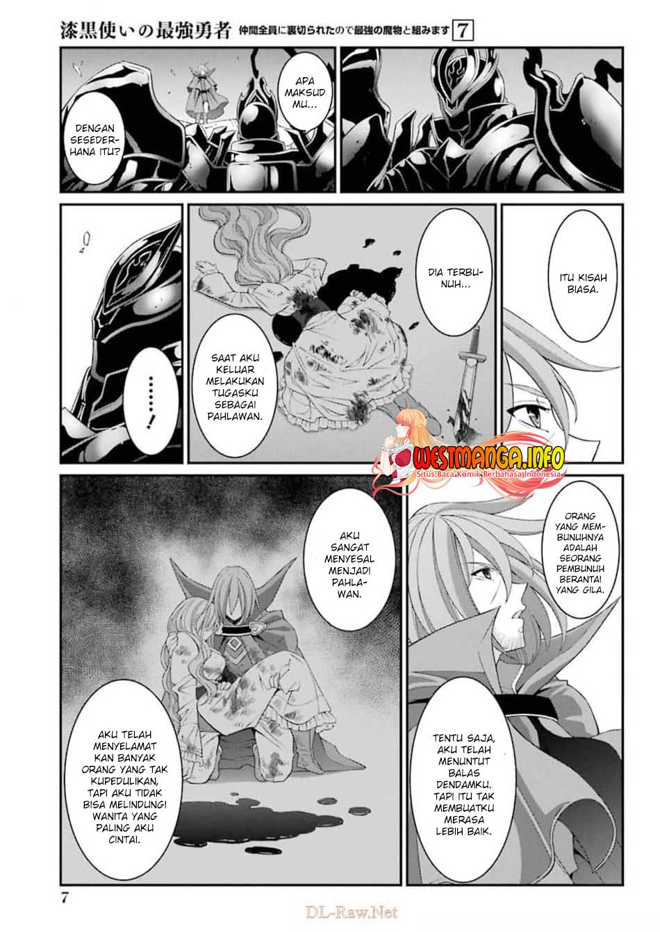 Shikkoku tsukai no saikyo yusha nakama zen’in ni uragira retanode saikyo no mamono Chapter 32 Gambar 7