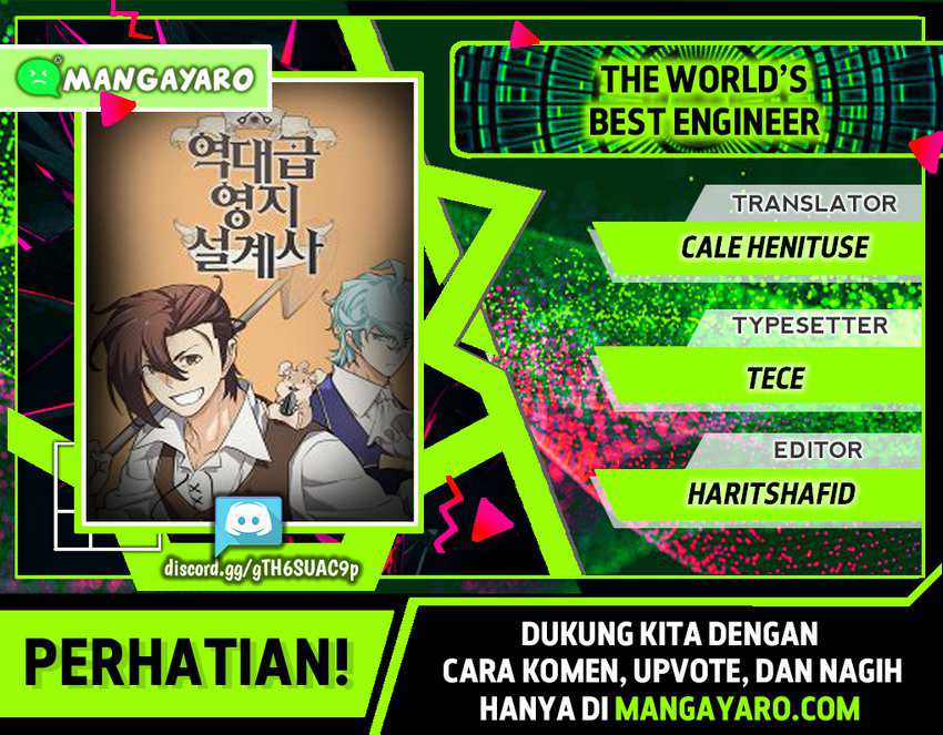 Baca Komik The World’s Best Engineer Chapter 34.2 Gambar 1