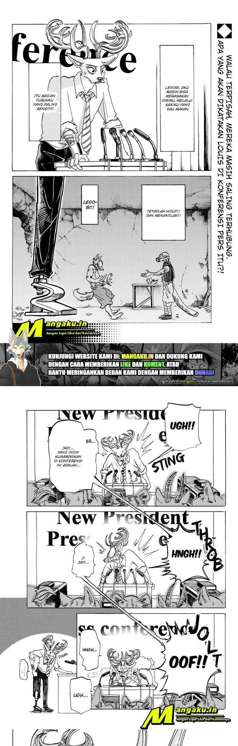 Beastars Chapter 182 Gambar 3