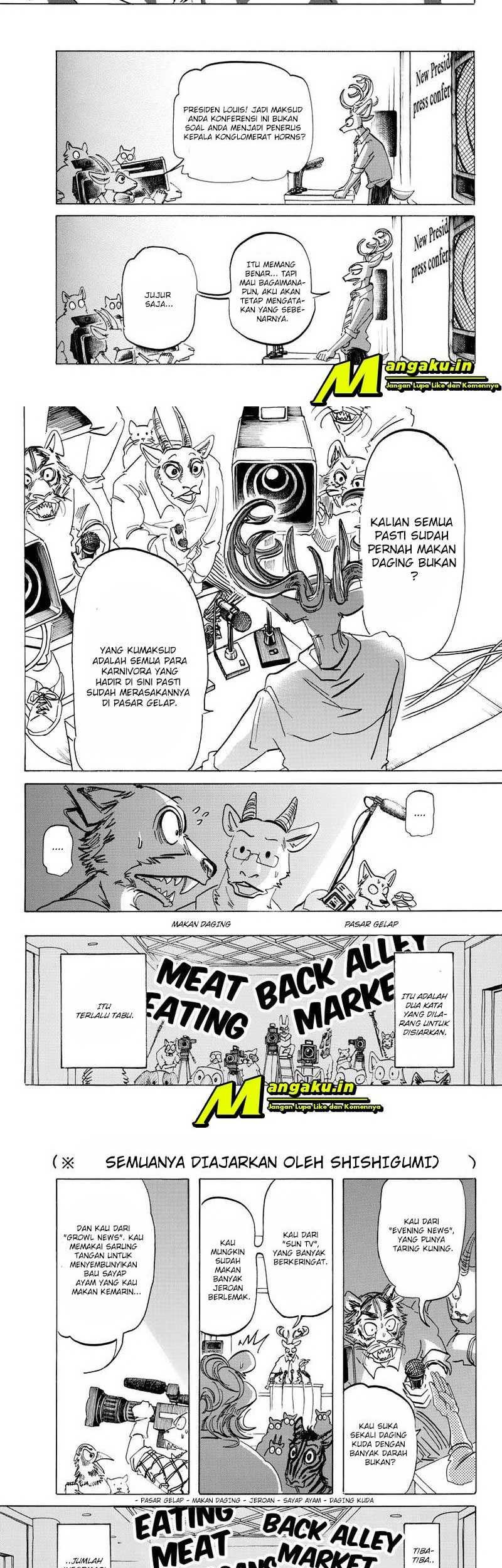 Beastars Chapter 182 Gambar 5