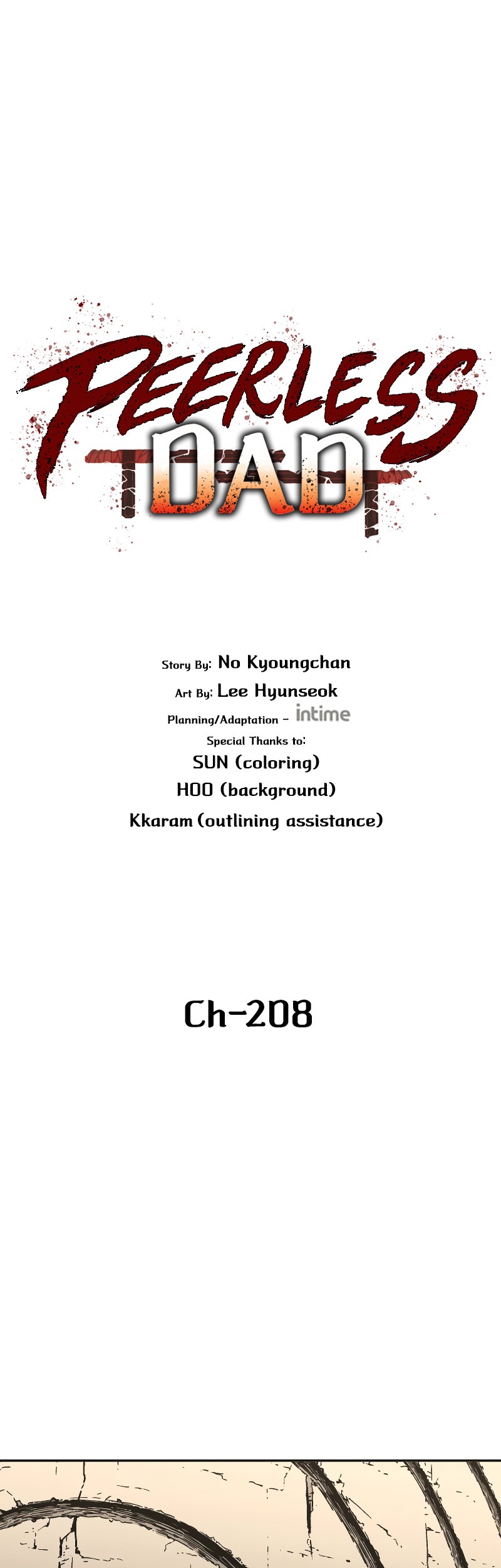 Manhwa Peerless Dad Chapter 208 gambar nomor 2