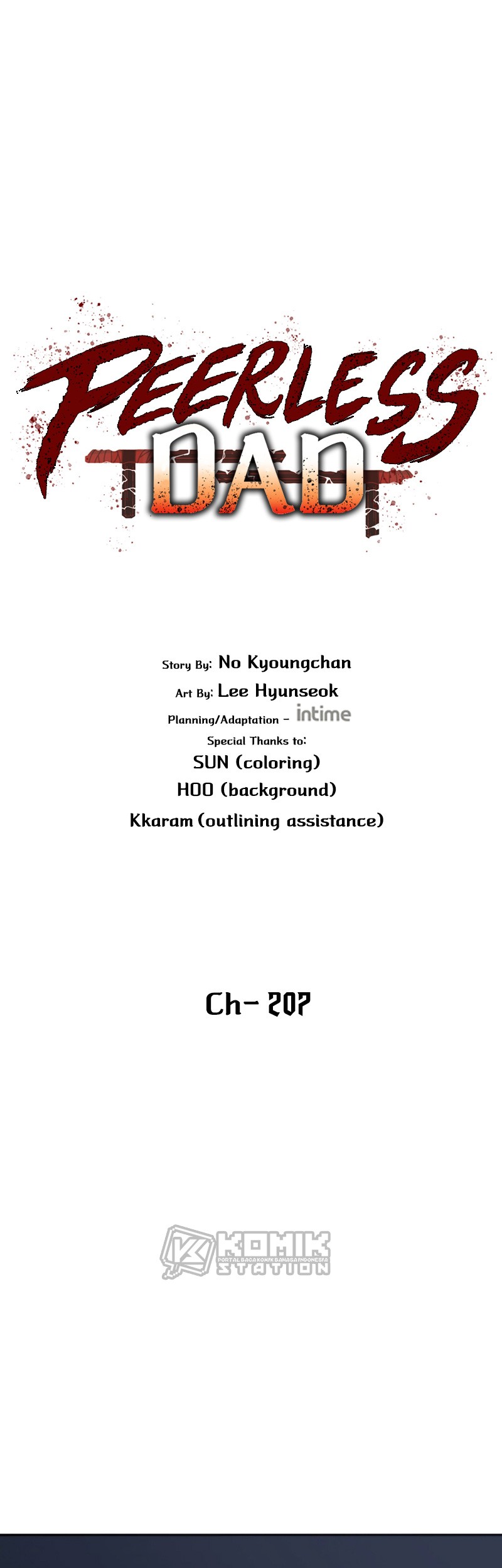 Manhwa Peerless Dad Chapter 207 gambar nomor 2