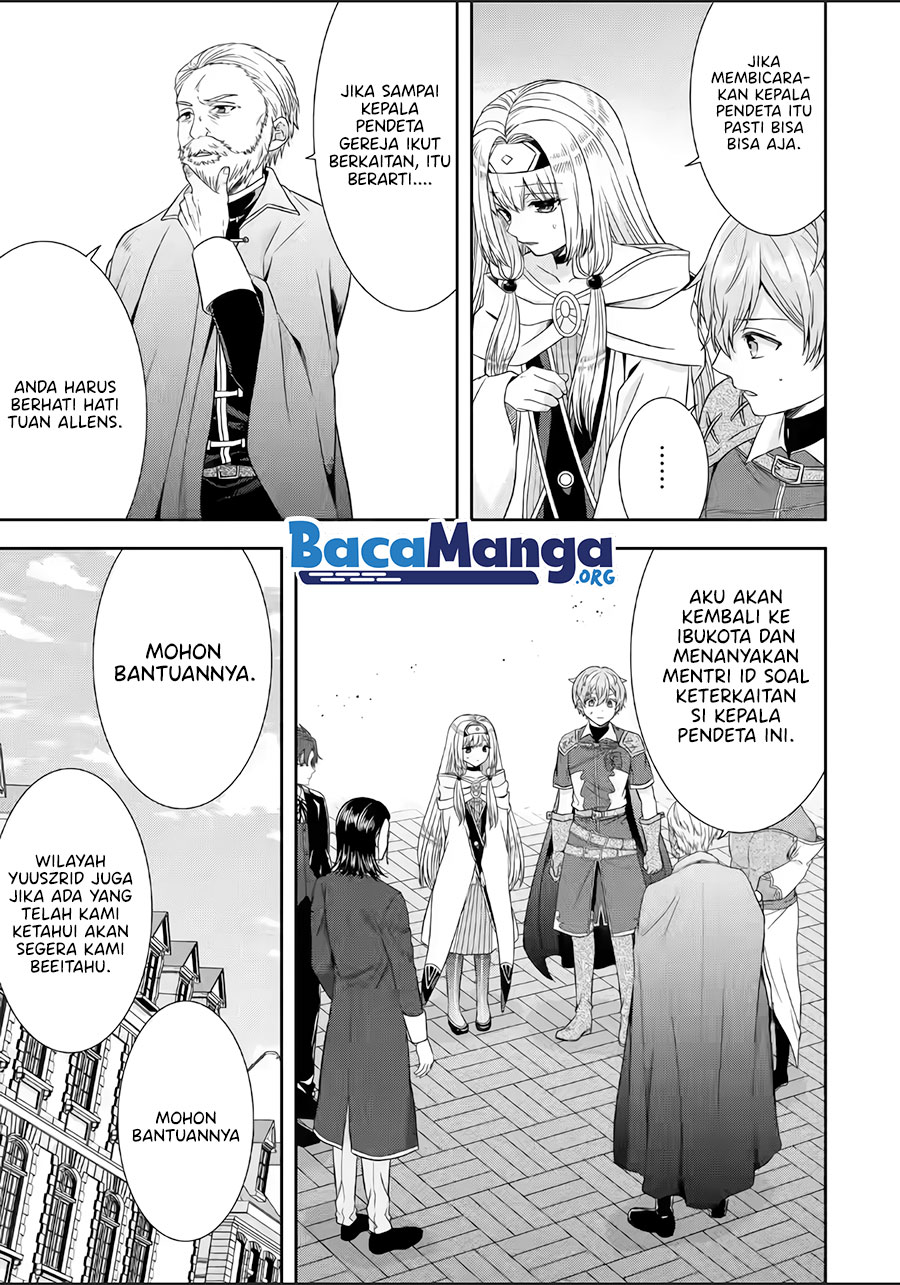 Tensei Ryoushu no Yuuryou Kaitaku: Zensei no Kioku o Ikashite White ni Tsutometara, Yuunou na Jinzai ga Atsumari Sugimashita Chapter 19.1 Gambar 6