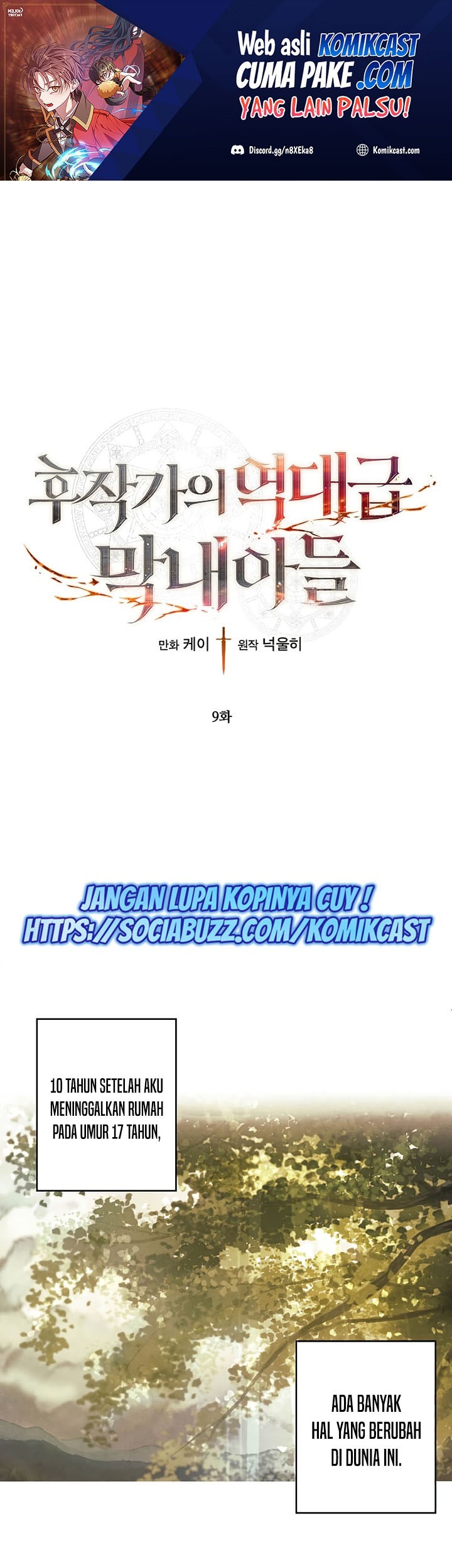 Baca Manhwa Legendary Youngest Son of the Marquis House Chapter 09 Gambar 2