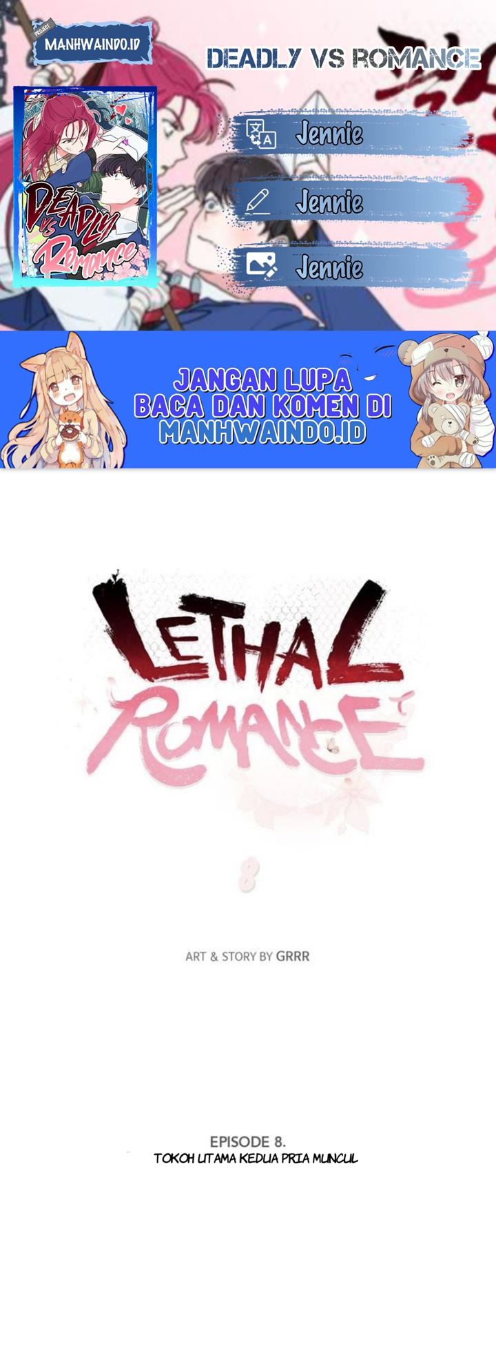 Baca Komik Deadly VS Romance (Lethal Romance) Chapter 08 Gambar 1
