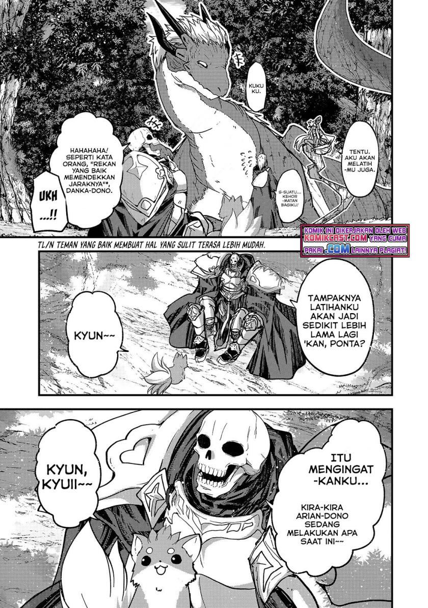 Gaikotsu Kishi-sama, Tadaima Isekai e Odekake-chuu Chapter 47.2 Gambar 18
