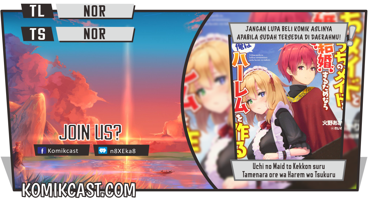 Baca Komik Uchi no Maid to Kekkon suru Tamenara ore wa Harem wo Tsukuru Chapter 09 Gambar 1