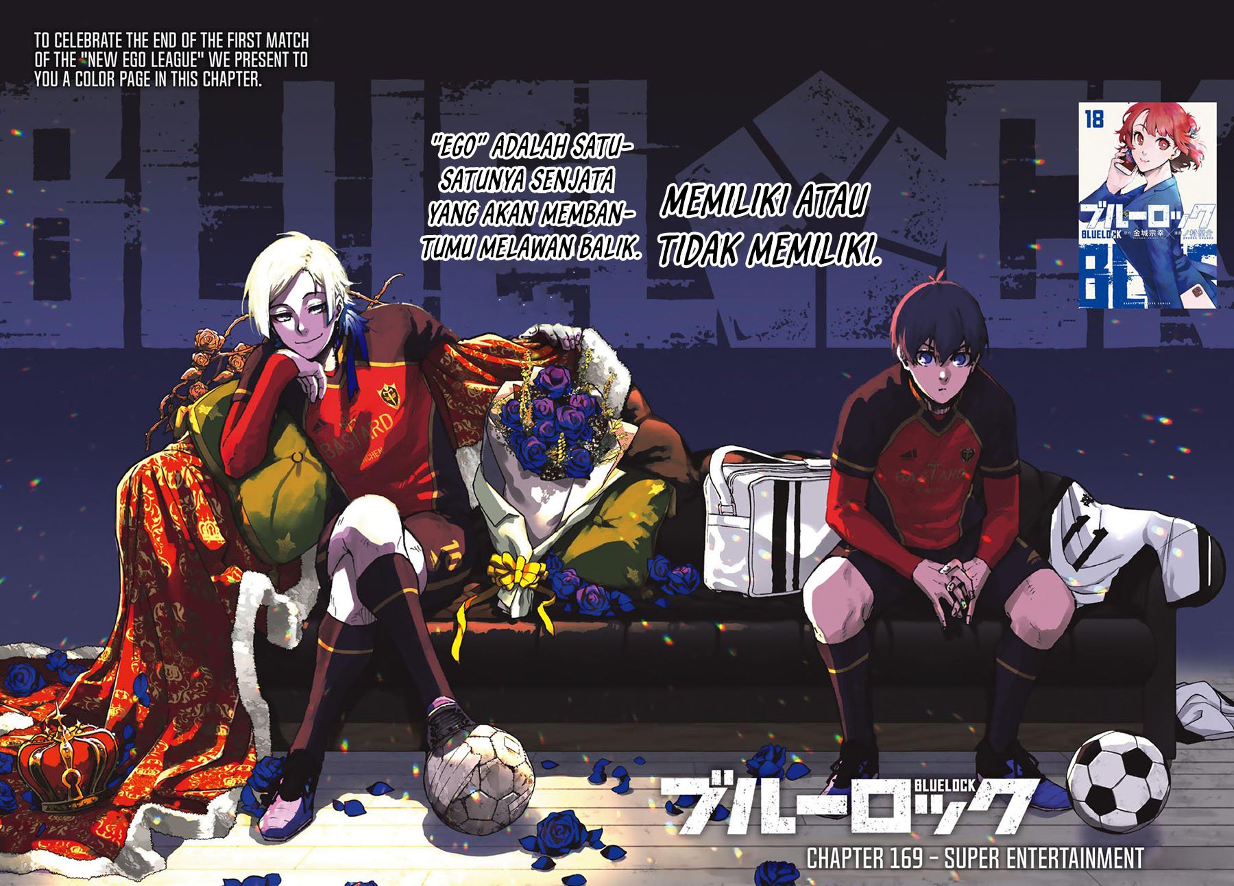 Manga Blue Lock Chapter 169 gambar nomor 2