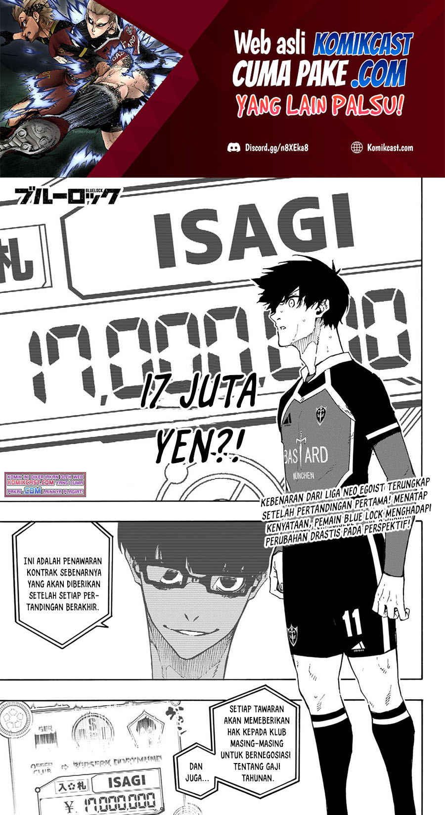 Blue Lock Chapter 169 Gambar 3