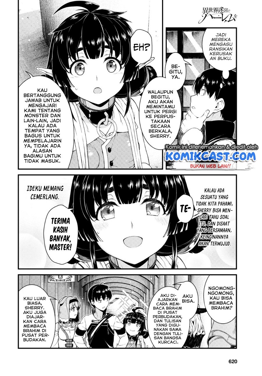 Isekai Meikyuu de Harem wo Chapter 56 Gambar 15