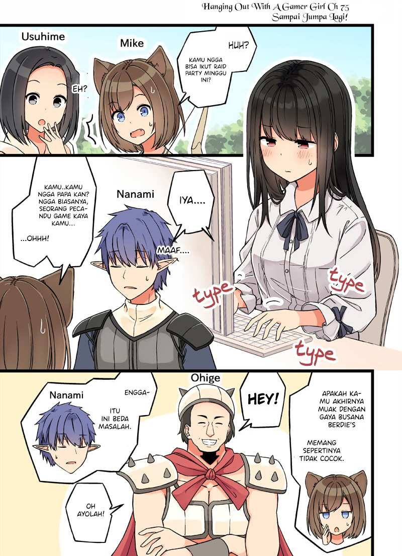 Baca Manga Hanging Out with a Gamer Girl Chapter 75 Gambar 2