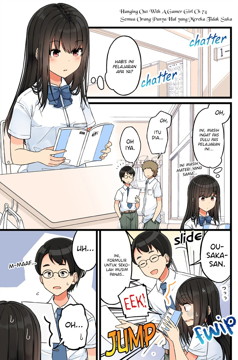 Manga Hanging Out with a Gamer Girl Chapter 74 gambar nomor 2