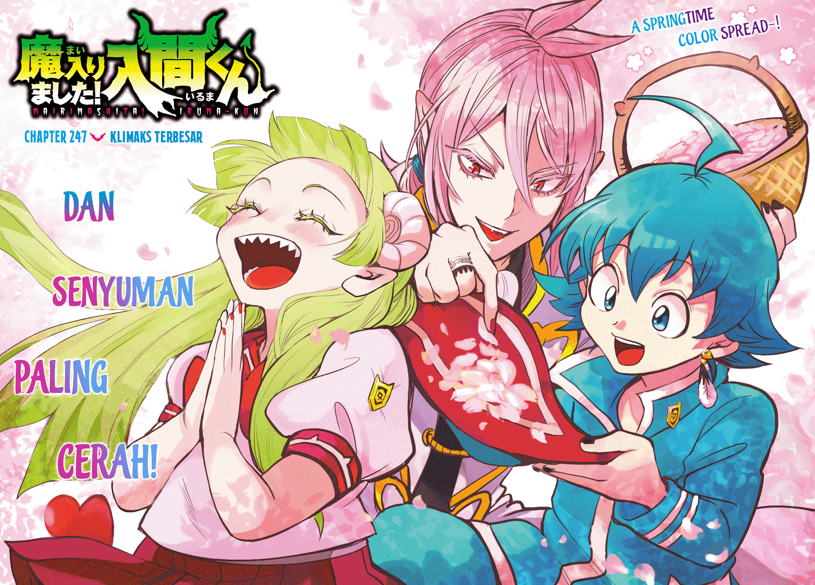 Baca Manga Mairimashita! Iruma-kun Chapter 247 Gambar 2