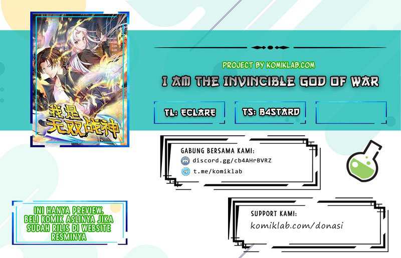 Komik I Am the Invincible God of War Chapter 41 gambar nomor 1