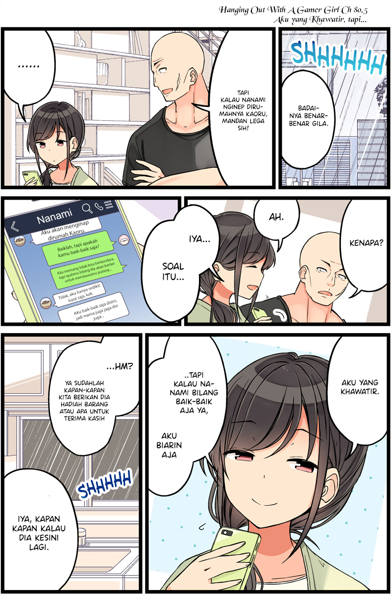 Baca Manga Hanging Out with a Gamer Girl Chapter 80.5 Gambar 2