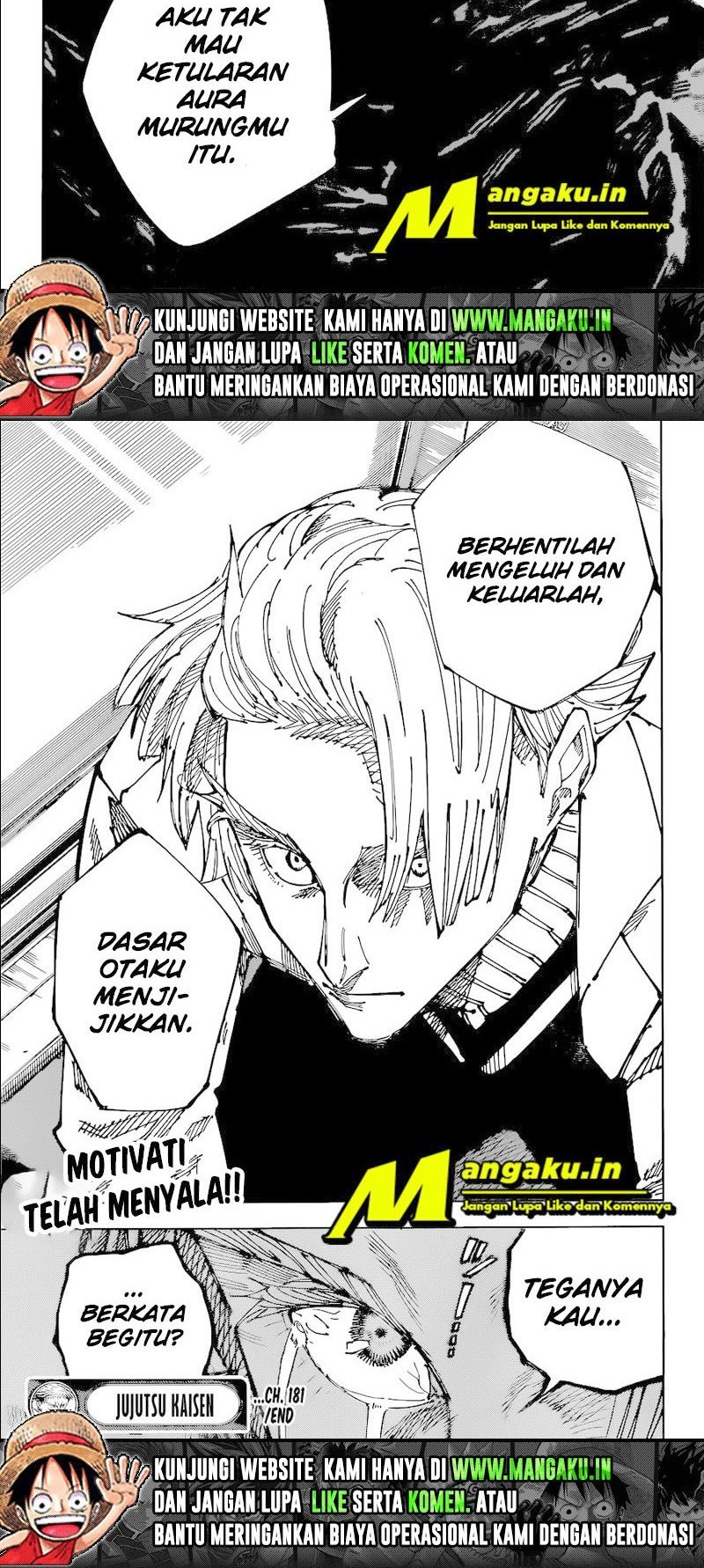Jujutsu Kaisen Chapter 181 Gambar 20