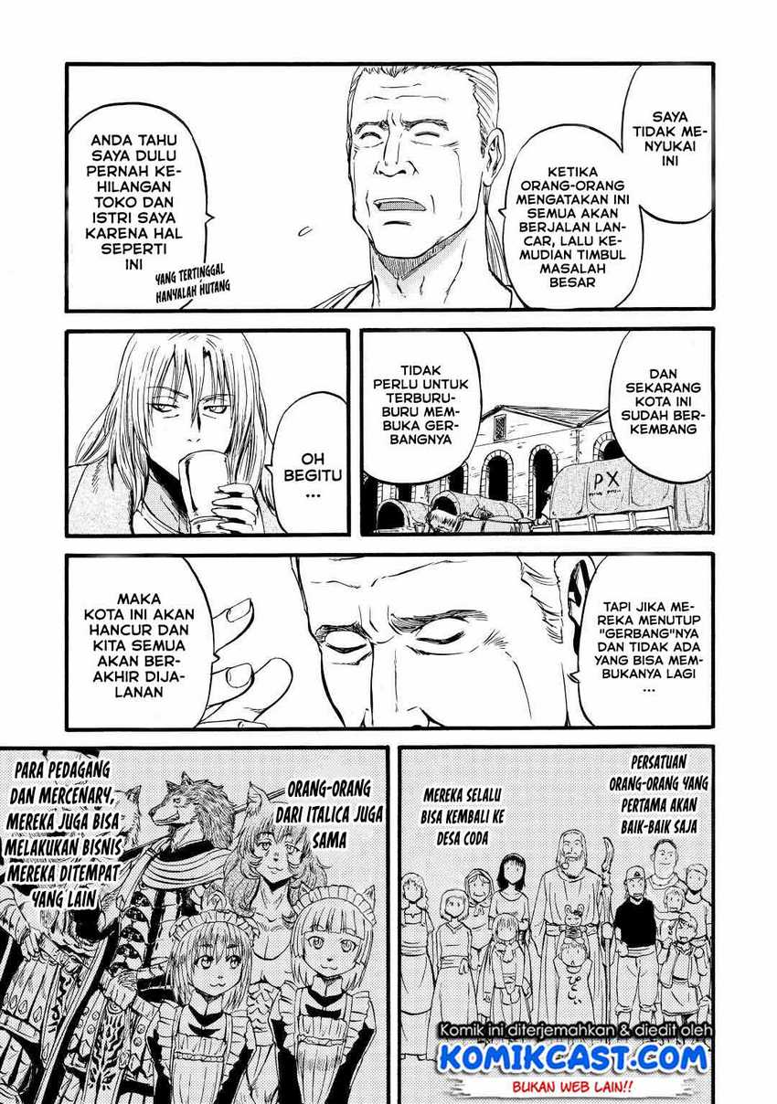 Gate – Jietai Kare no Chi nite Kaku Tatakeri Chapter 111 Gambar 22