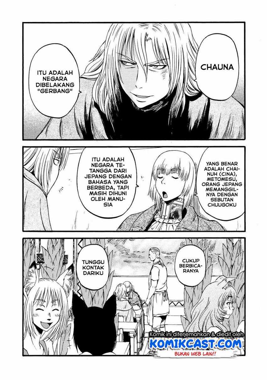 Gate – Jietai Kare no Chi nite Kaku Tatakeri Chapter 111 Gambar 28