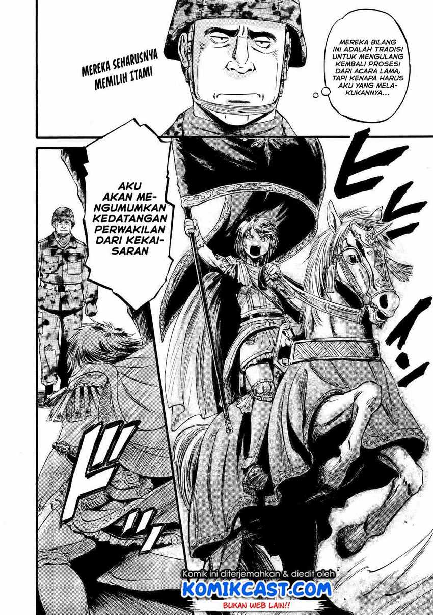 Gate – Jietai Kare no Chi nite Kaku Tatakeri Chapter 111 Gambar 31