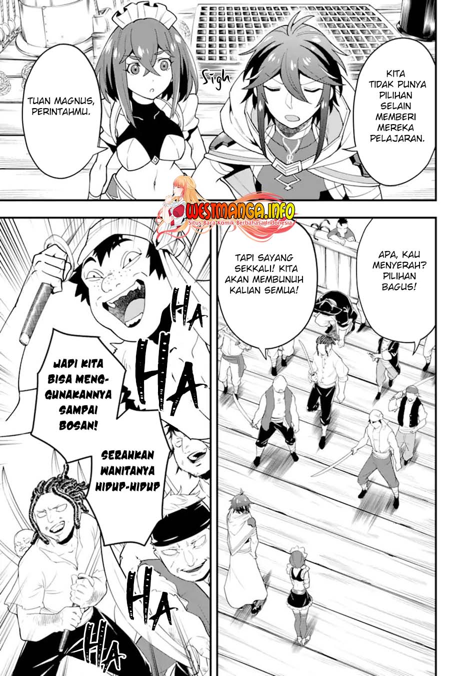 Kouryakuhon o Kushi Suru Saikyou no Mahoutsukai ~”meirei sa sero” to wa Iwa Senai Oreryuu Mao Tobatsu Saizen Ruuto ~ Chapter 31 Gambar 20