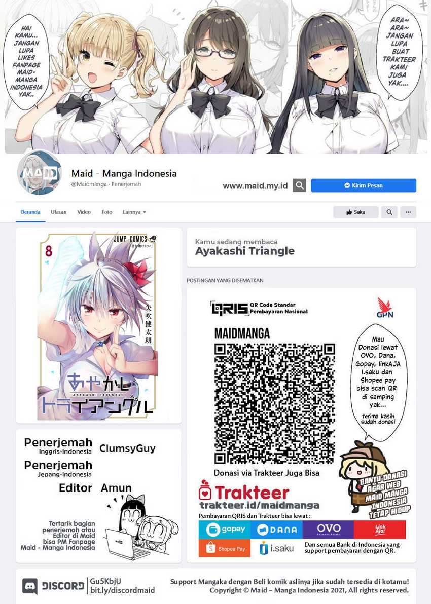 Baca Manga Ayakashi Triangle Chapter 82 Gambar 2