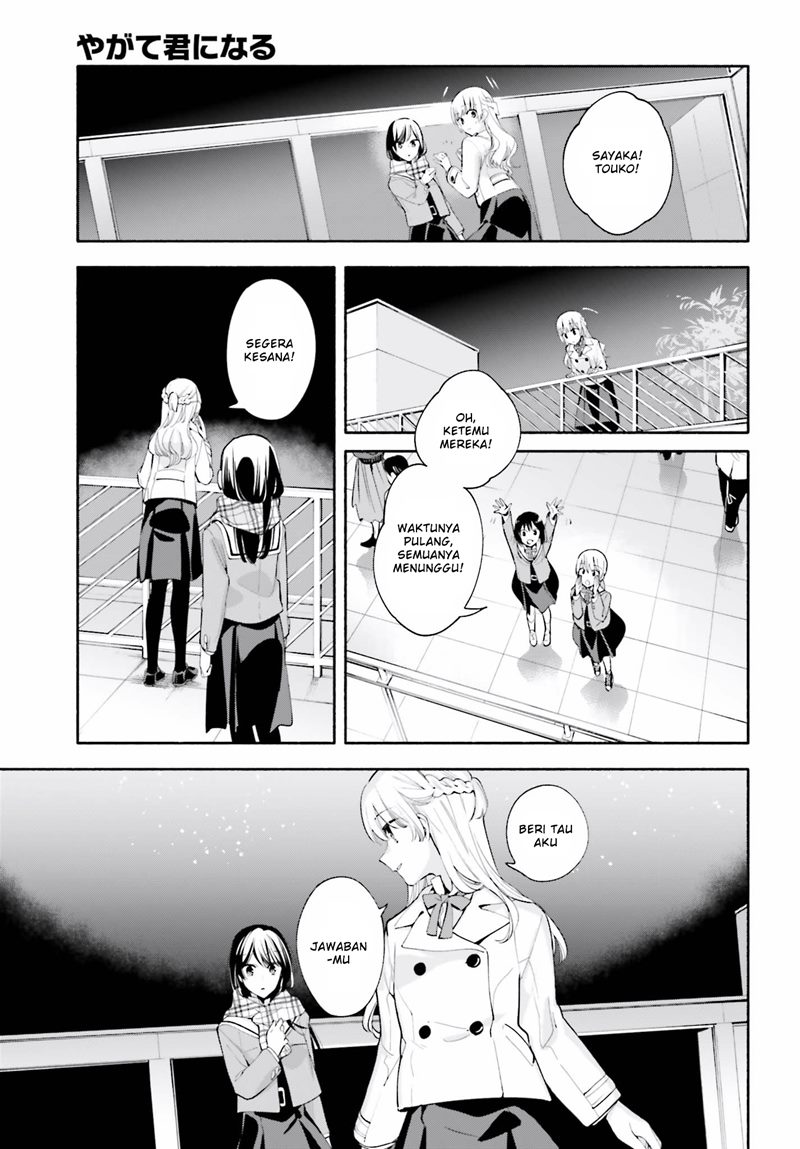 Yagate Kimi ni Naru Chapter 37 Gambar 29