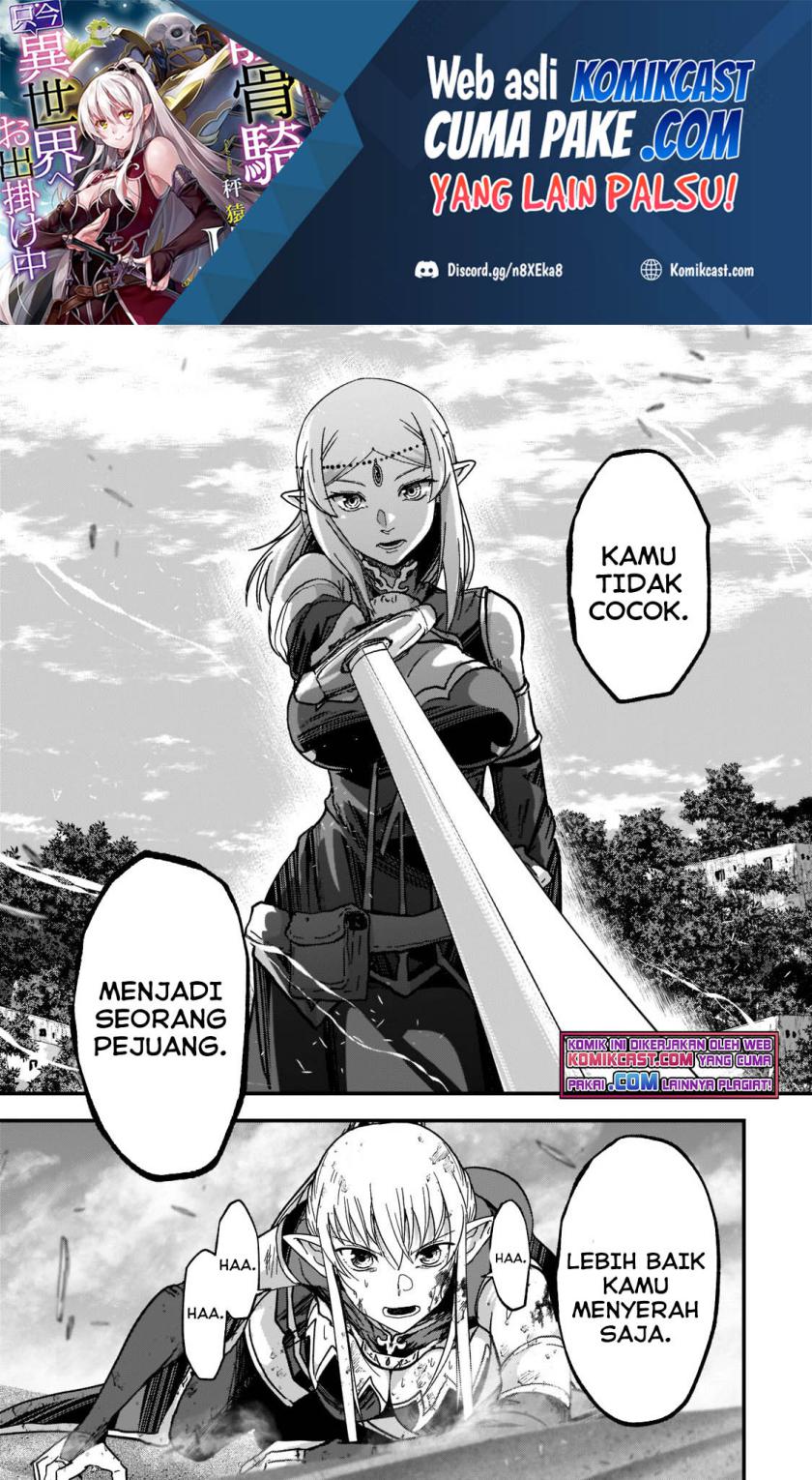 Manga Gaikotsu Kishi-sama, Tadaima Isekai e Odekake-chuu Chapter 48 gambar nomor 2