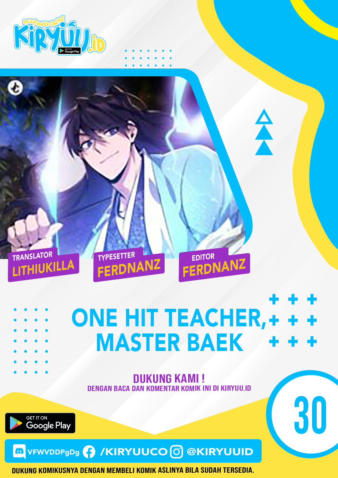 Baca Komik Number One Star Instructor Master Baek Chapter 30 Gambar 1