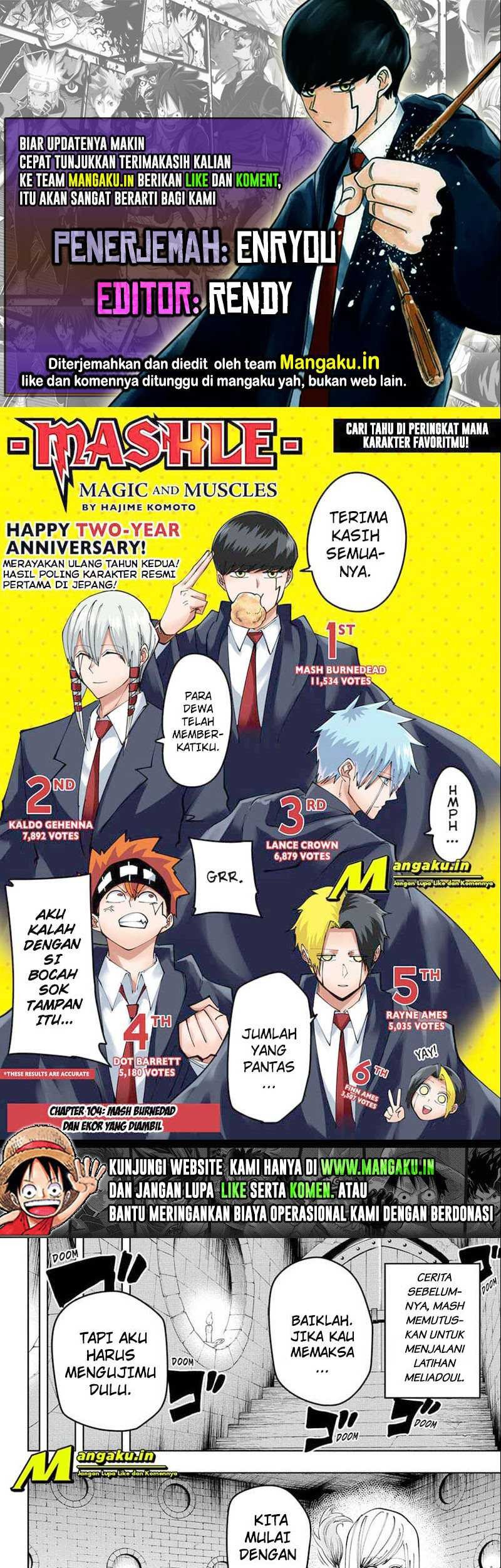 Komik Mashle: Magic and Muscles Chapter 104 gambar 1