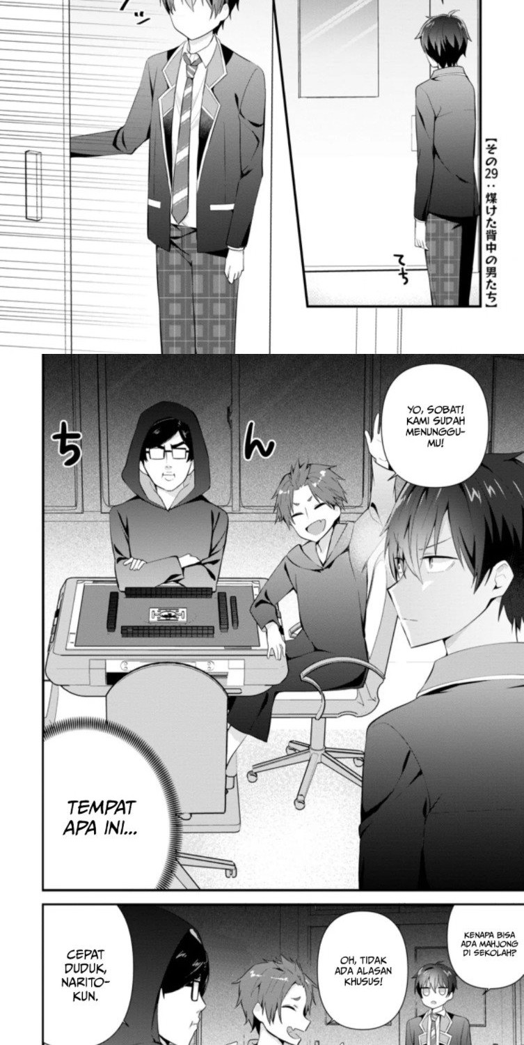 The Cute Girl Sitting Next to Me Is Trying to Make Me Fall in Love With Her as a Way to Ridicule Me, but the Tables Were Turned on Her Before She Knew It Chapter 10 Gambar 8
