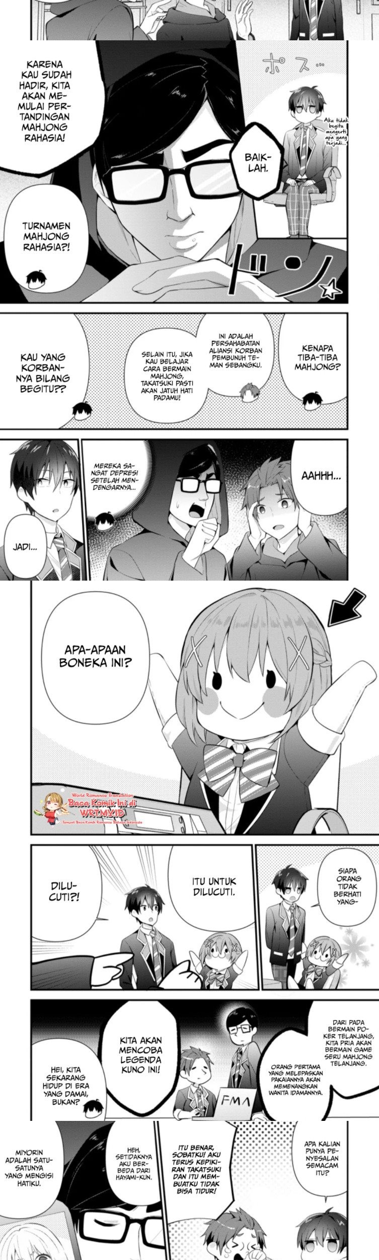 The Cute Girl Sitting Next to Me Is Trying to Make Me Fall in Love With Her as a Way to Ridicule Me, but the Tables Were Turned on Her Before She Knew It Chapter 10 Gambar 9