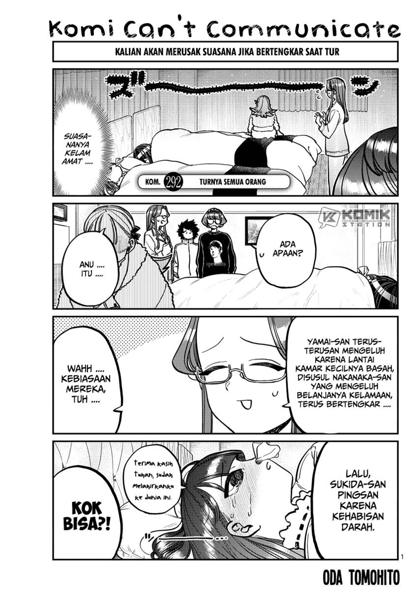 Baca Manga Komi-san wa Komyushou Desu Chapter 292 Gambar 2