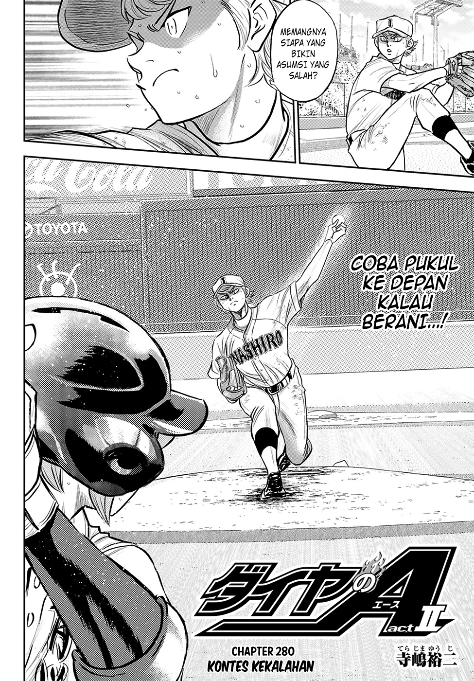 Diamond no Ace Act 2 Chapter 280 Gambar 3