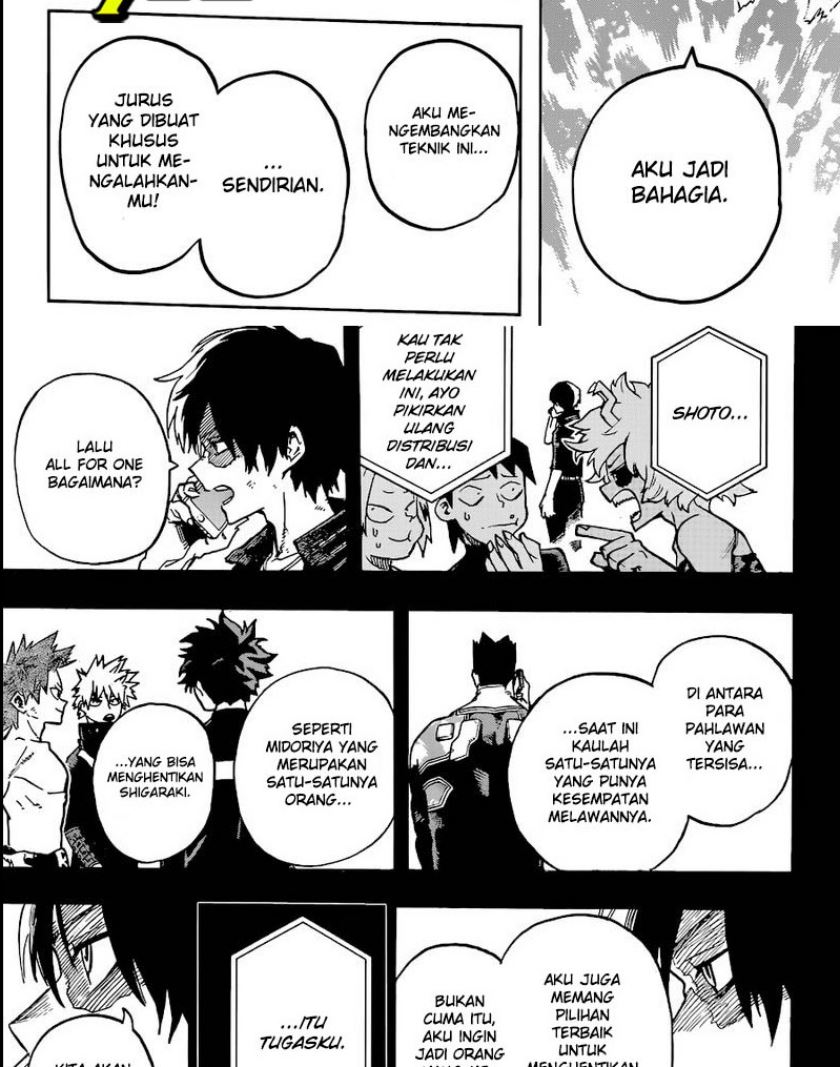 Boku no Hero Academia Chapter 351 Gambar 15