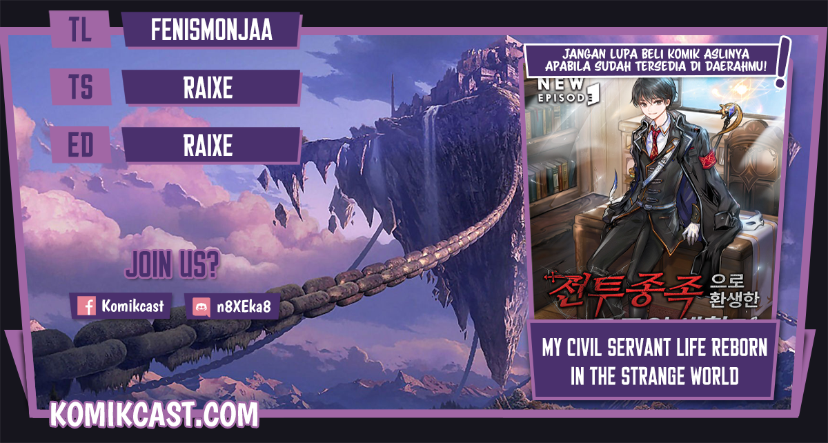 Baca Komik My Civil Servant Life Reborn in the Strange World Chapter 08 Gambar 1