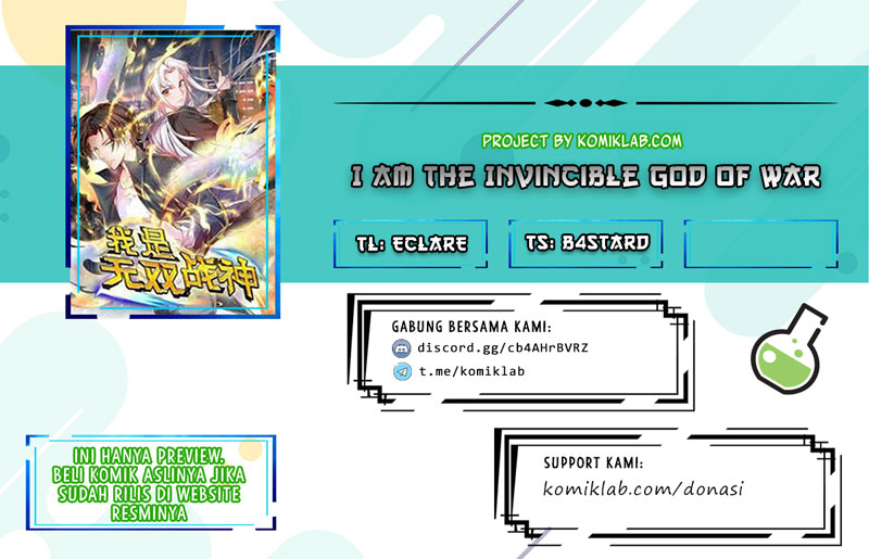 Komik I Am the Invincible God of War Chapter 51 gambar nomor 1