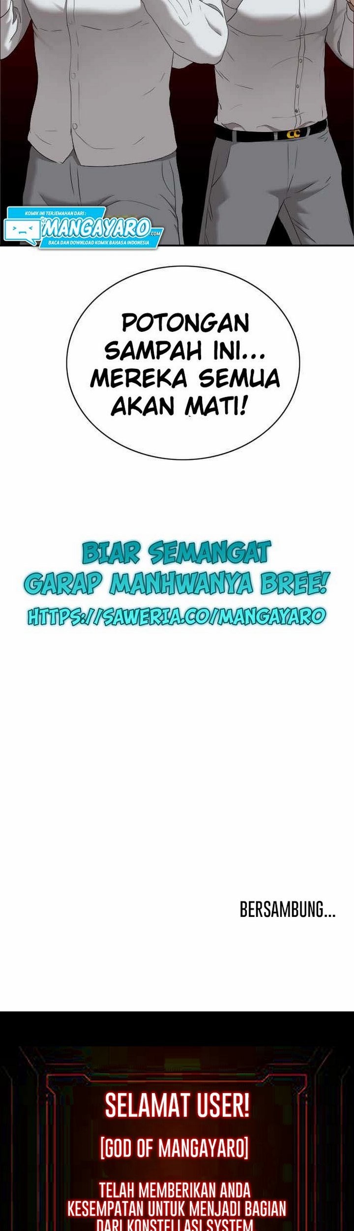A Bad Person Chapter 33.2 Gambar 56