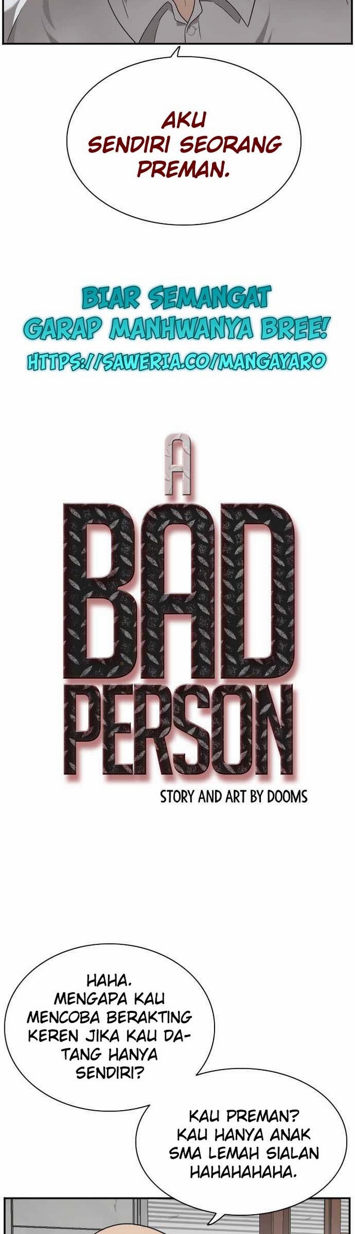 A Bad Person Chapter 33.1 Gambar 6