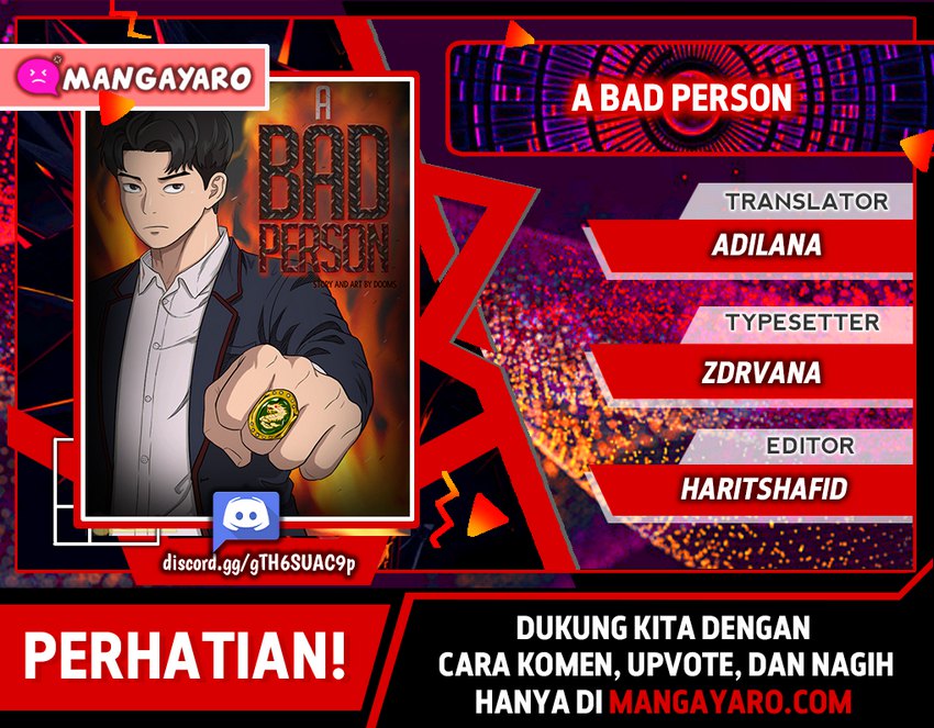 Komik A Bad Person Chapter 32.2 gambar nomor 1
