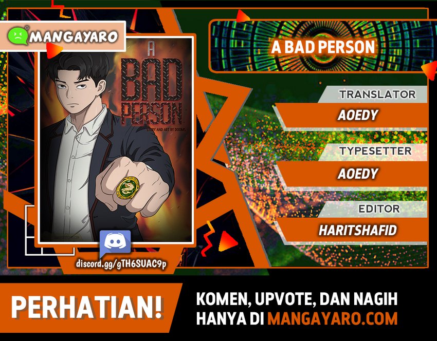 Baca Komik A Bad Person Chapter 26.1 Gambar 1